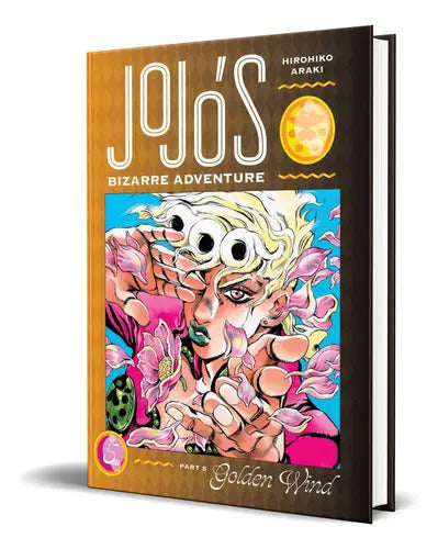 Portada de Jojo\'s Bizarre Adventure Vol.5, De Hirohiko Araki. Editorial Viz Media, Tapa Dura En Inglés, 2022