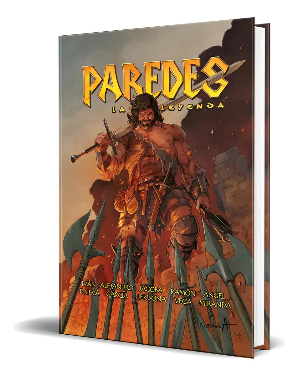 Portada de Libro Paredes. La Leyenda [ Alejandro García ] Original, De Alejandro García. Editorial Espadas Del Fin Del Mundo…