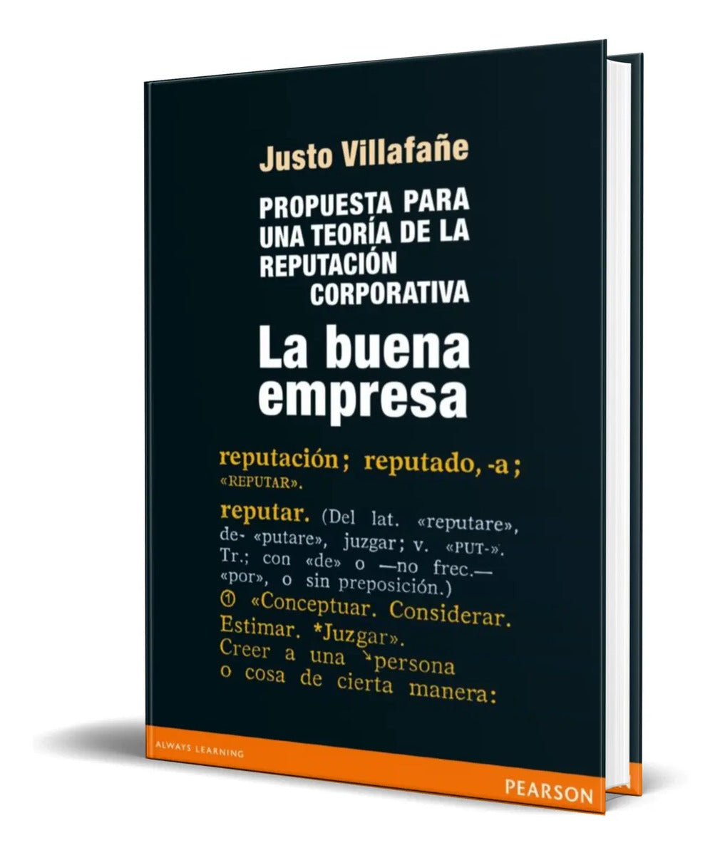 Portada de Libro La Buena Empresa [ Justo Villafañe ] Original