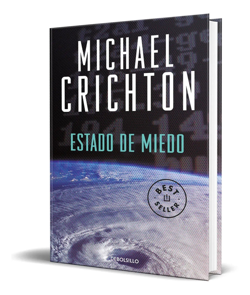 Portada de Libro Estado De Miedo [ Michael Crichton ] Original
