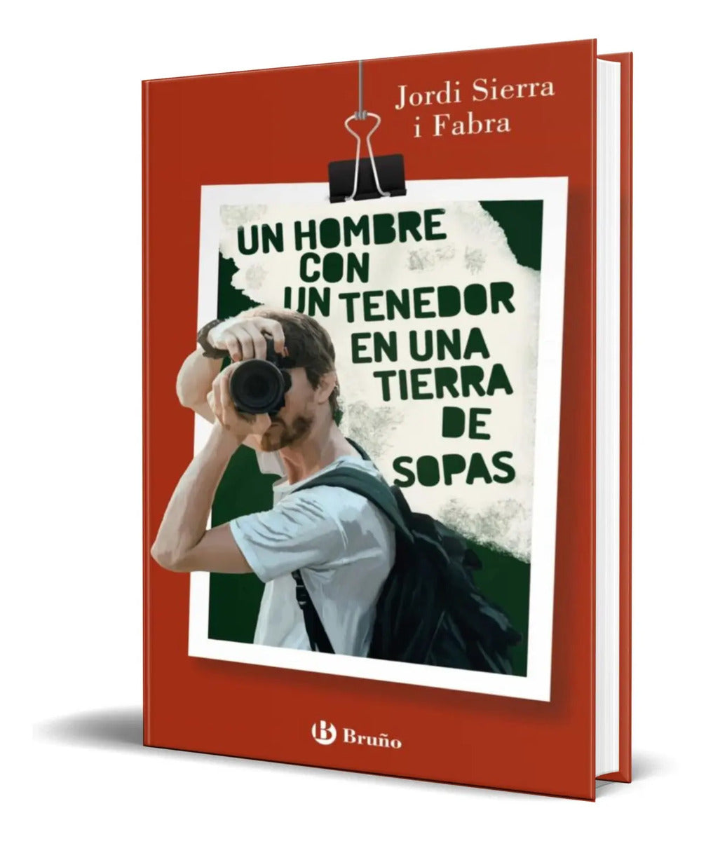 Portada de Libro Un Hombre Con Un Tenedor En Una Tierra De Sopas