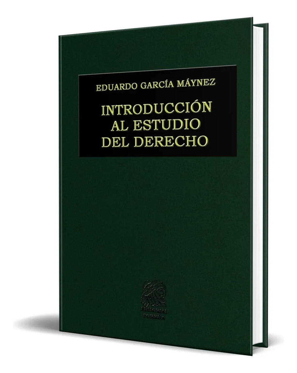 Portada de Libro Introduccion Al Estudio Del Derecho [ Original ]