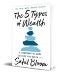 Portada de The 5 Types Of Wealth De Sahil Bloom Editorial Ballantine Books Tapa Blanda En Inglés 2025