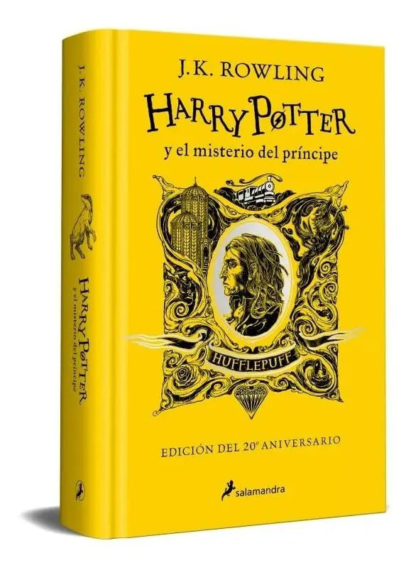 Portada de Harry Potter Y El Misterio Del Príncipe Hufflepuff P. Dura