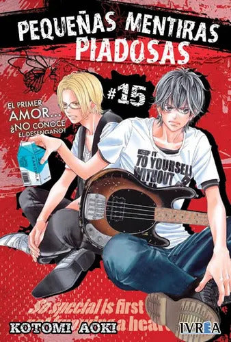 Portada de Pequeñas Mentiras Piadosas 15 (comic), De Kotomi Aoki. Editorial Ivrea España, Tapa Blanda, Edición 1 En Español