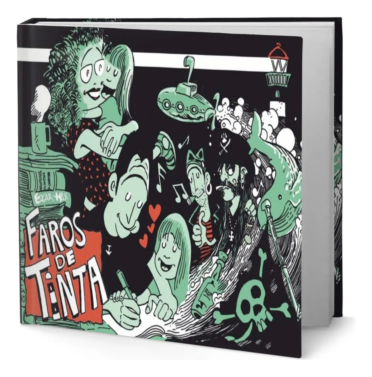 Portada de Libro Faros De Tinta [ Edgar-max Miragaya ] Original