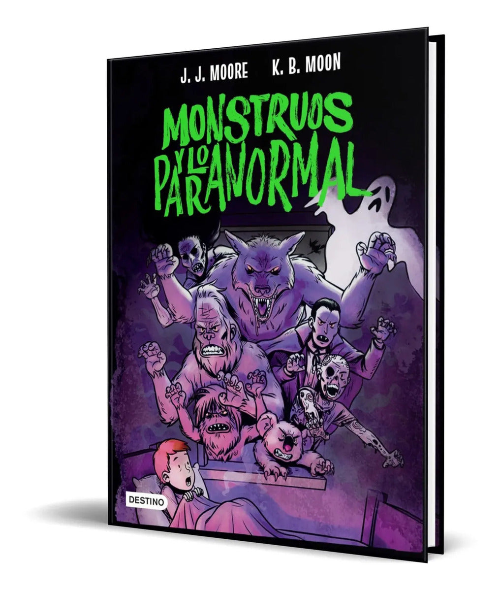 Portada de Libro Monstruos Y Lo Paranormal [ Original ] Envío Gratis