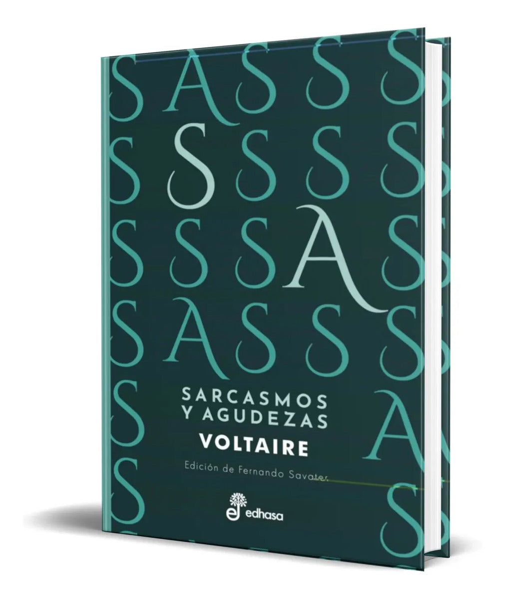 Portada de Libro Sarcasmos Y Agudezas [ Voltaire ] Original