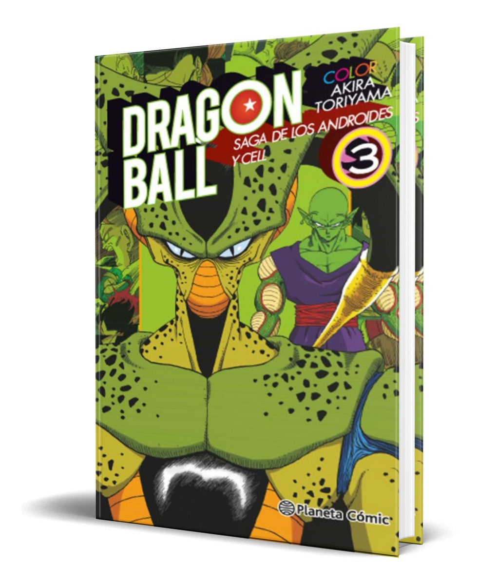 Portada de Libro Dragon Ball Color Cell Vol.3 Akira Toriyama Original