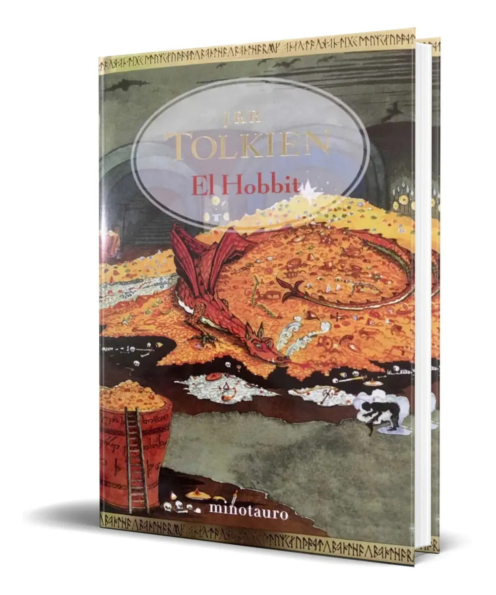 Portada de Libro El Hobbit - J. R. R. Tolkien [ Pasta Dura De Lujo ]