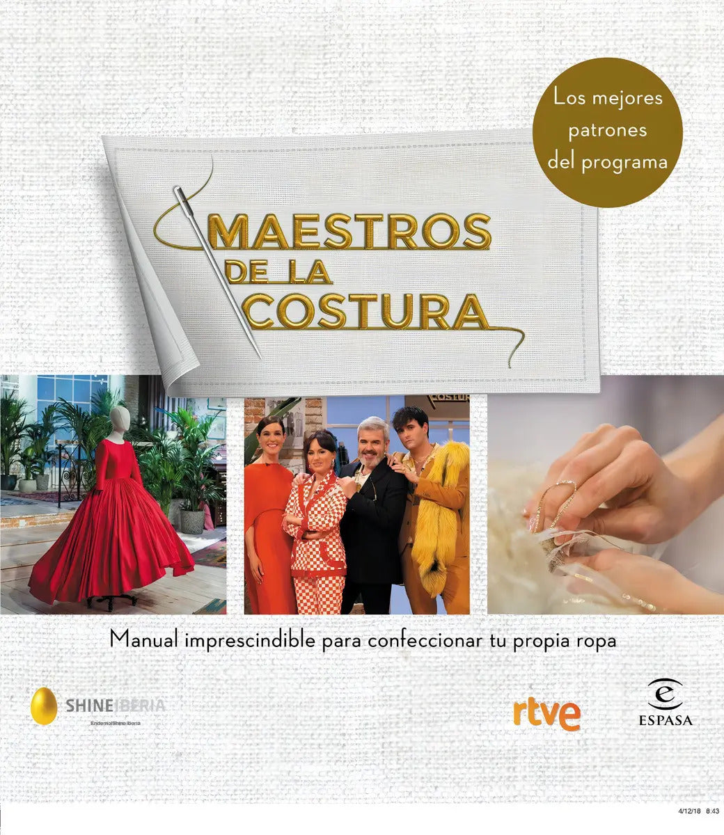 Portada de Maestros De La Costura [en Español] Volumen 1 + 2 En Español