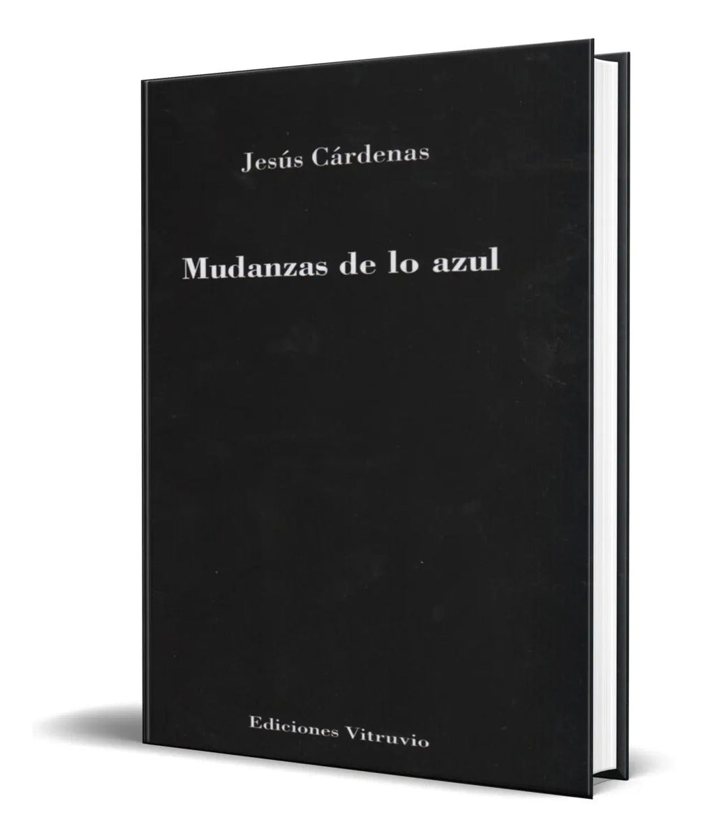 Portada de Libro Mudanzas De Lo Azul [ Jesus Cardenas ] Original