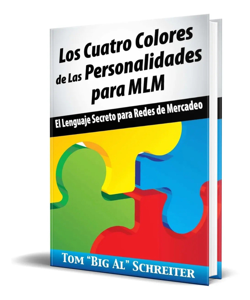 Portada de Libro Los Cuatro Colores De Las Personalidades Para Mlm