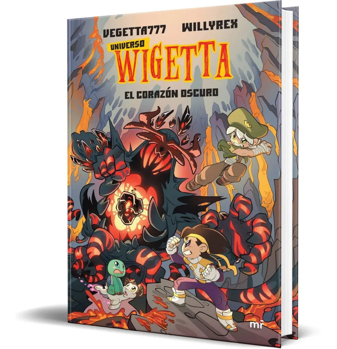 Portada de Libro Universo Wigetta 3 [ El Corazón Oscuro ] Willyrex