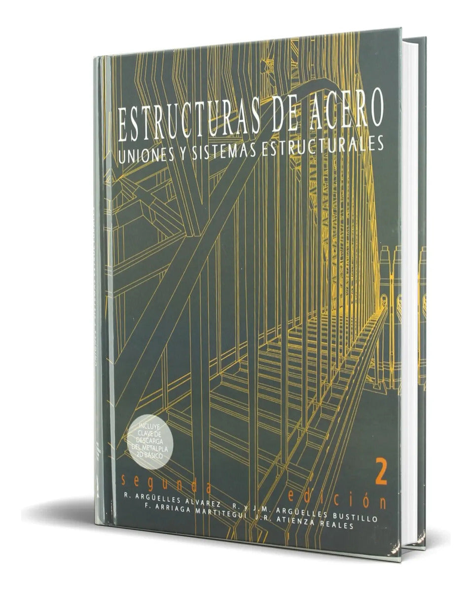 Portada de Libro Estructuras De Acero [ Uniones Y Sistemas ] Original
