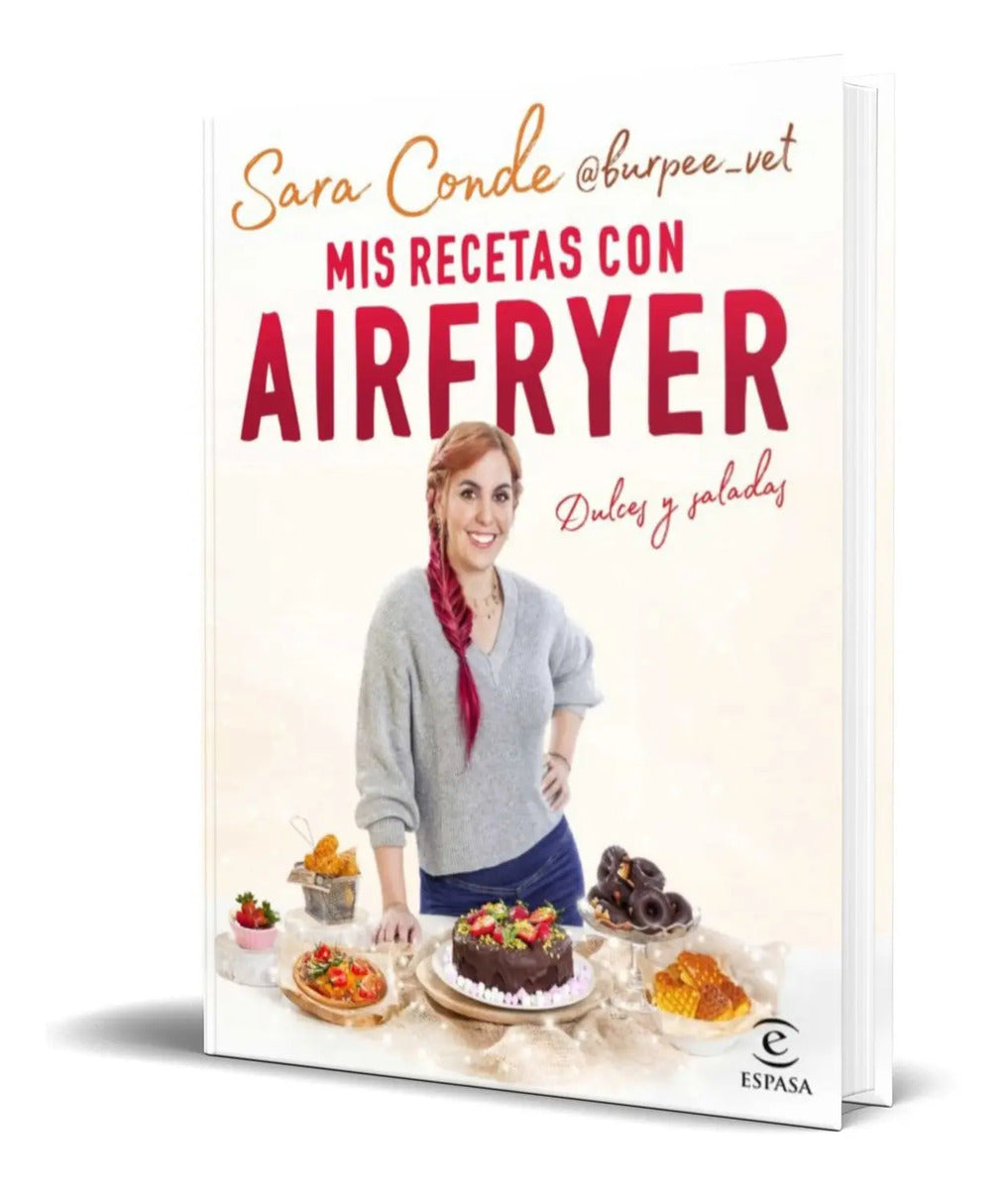Portada de Libro Mis Recetas Con Airfryer [ Sara Conde ] Original