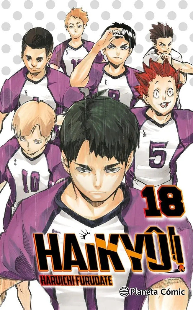 Portada de Haikyu!! Nº 18, De Furudate, Haruichi. Editorial Planeta Cómic, Tapa Blanda En Español