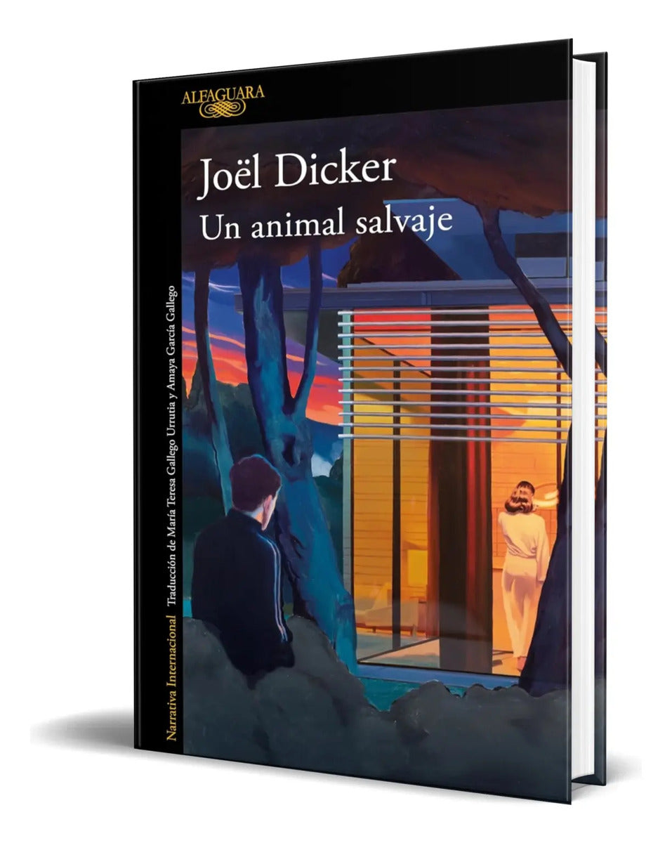 Portada de Libro Un Animal Salvaje [ Joël Dicker ] Original