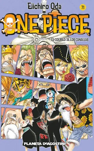 Portada de One Piece Nº 71, De Oda, Eiichiro. Editorial Planeta Cómic, Tapa Blanda En Español