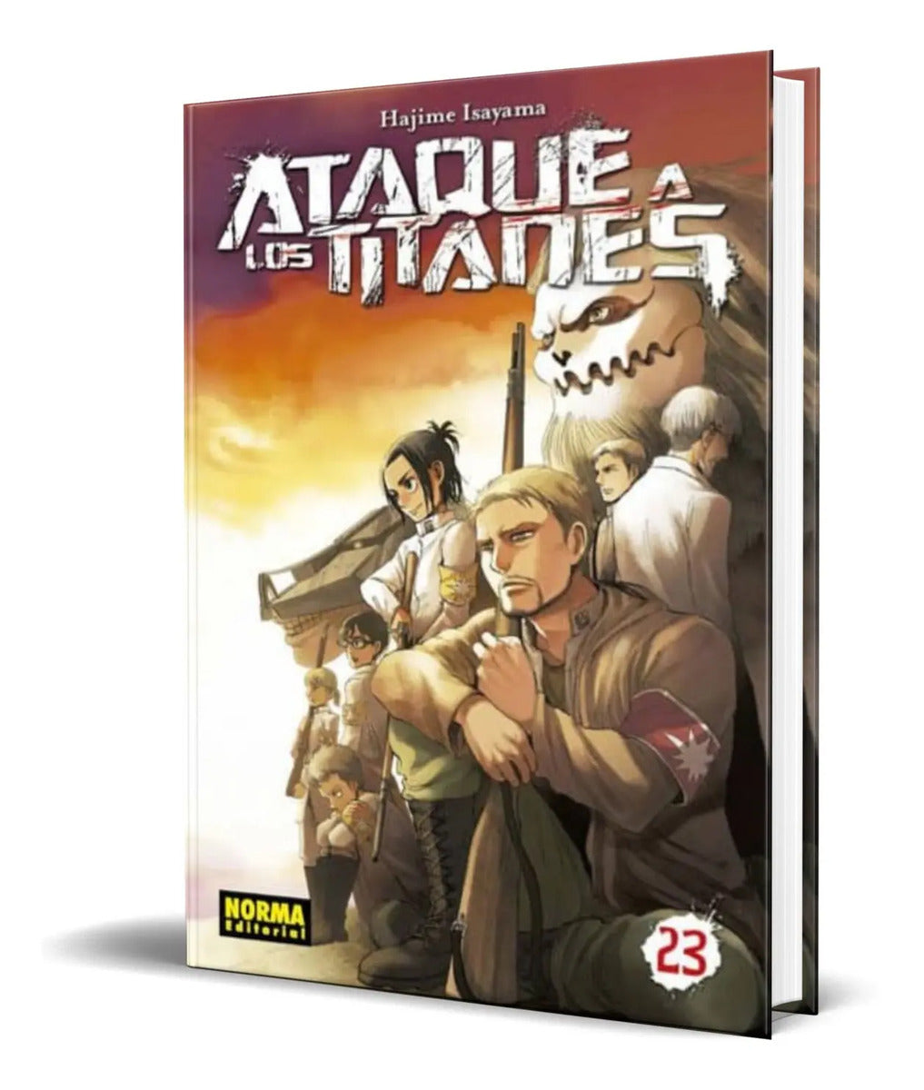 Portada de Libro Ataque A Los Titanes Vol.23 [hajime Isayama] Original