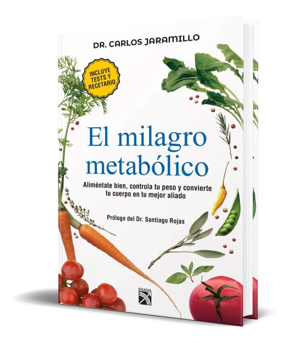 Portada de El Milagro Metabólico [ Carlos Alberto Jaramillo ] Original
