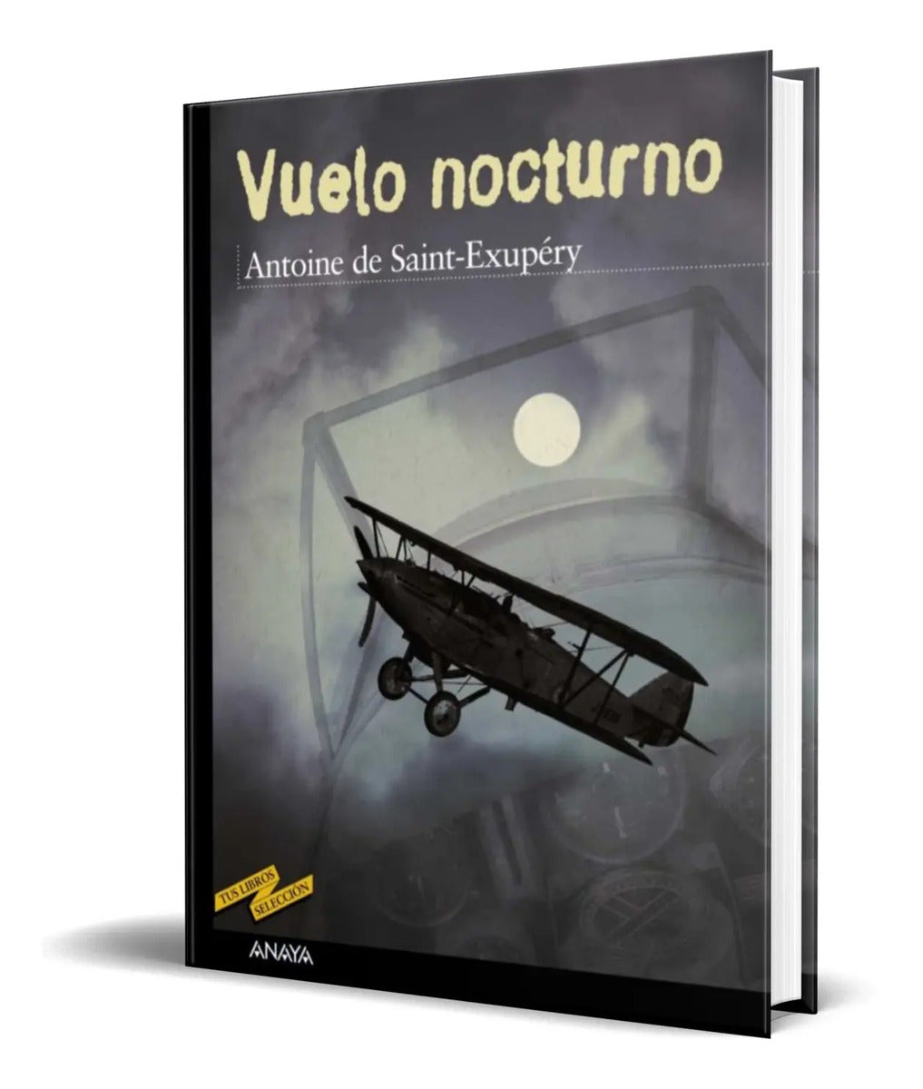 Portada de Libro Vuelo Nocturno [ Antoine De Saint Exupery ] Original