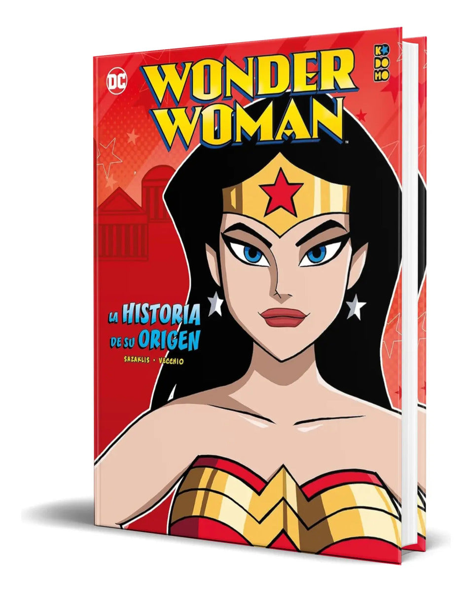 Portada de Libro Wonder Woman [ La Historia De Su Origen ] Original