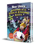 Portada de Libro Atrapados En El Parque De Atracciones Maldito Original