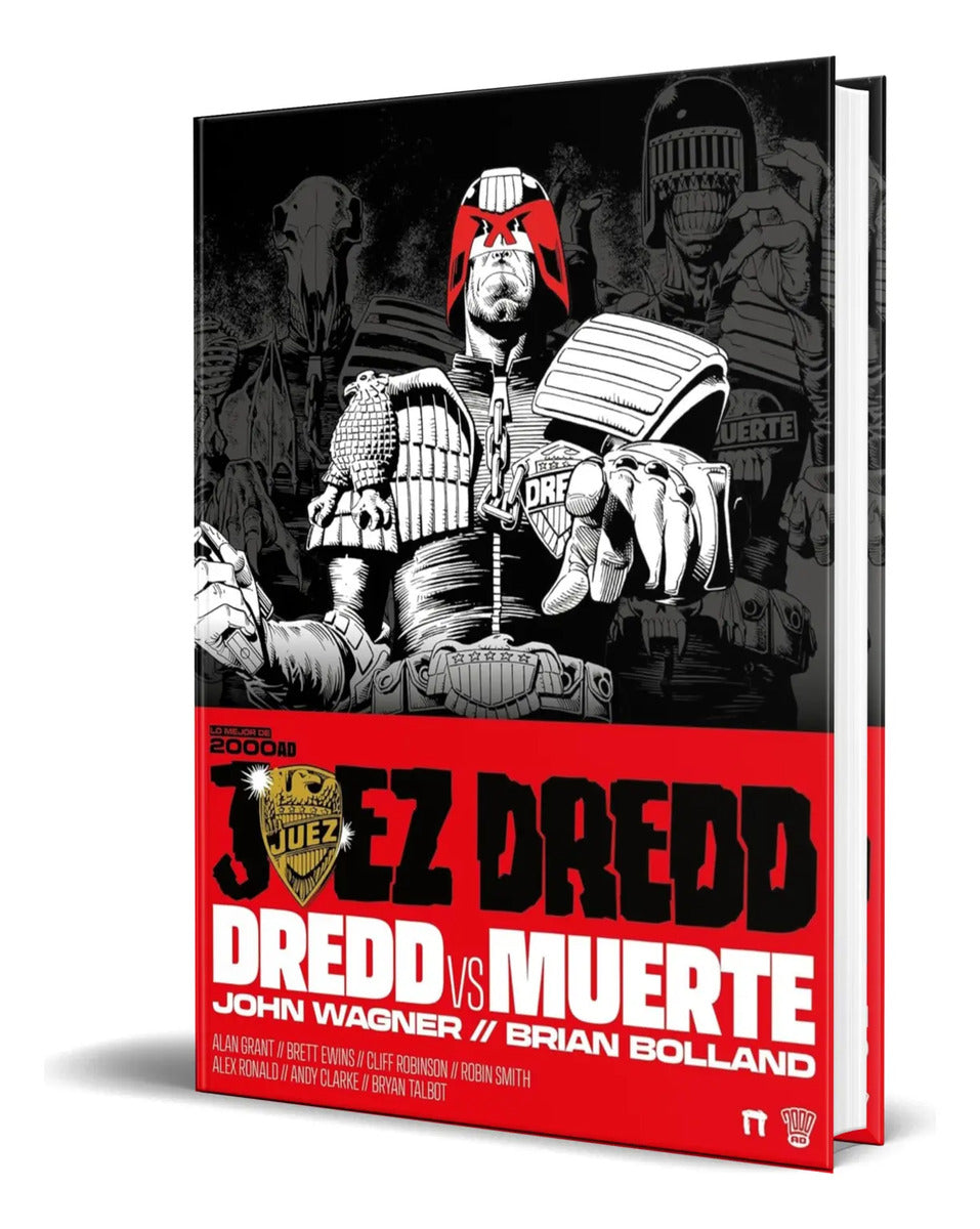 Portada de Libro Juez Dredd. Dredd Vs Muerte [ John Wagner ] Original
