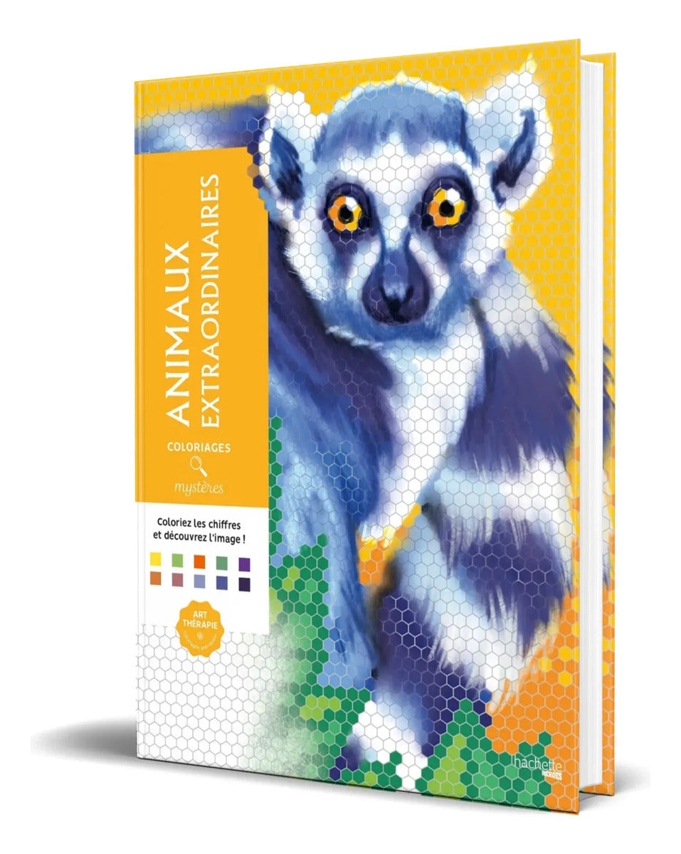 Portada de Colorea Y Descubre El Misterio [ Animales Extraordinarios ]