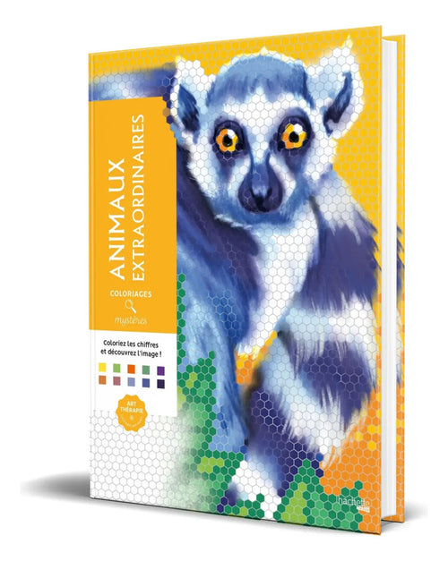Portada de Colorea Y Descubre El Misterio [ Animales Extraordinarios ]