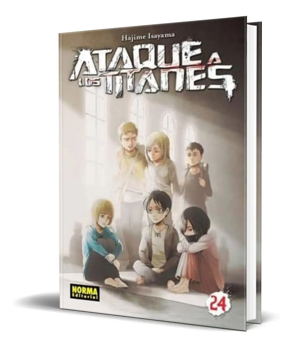 Portada de Libro Ataque A Los Titanes Vol.24 [ Hajime Isayama] Original