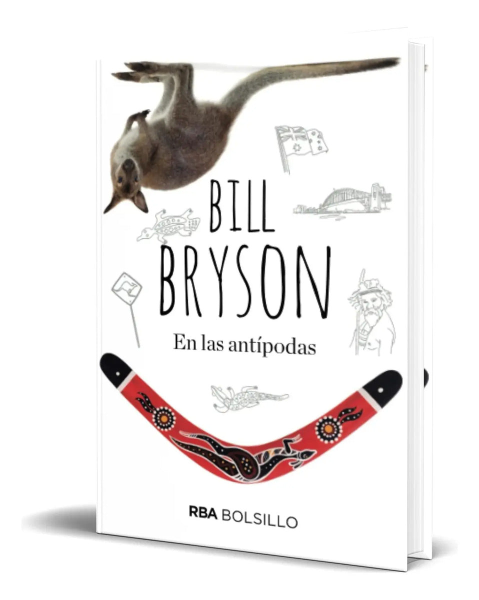 Portada de Libro En Las Antípodas [ Bill Bryson ] Original