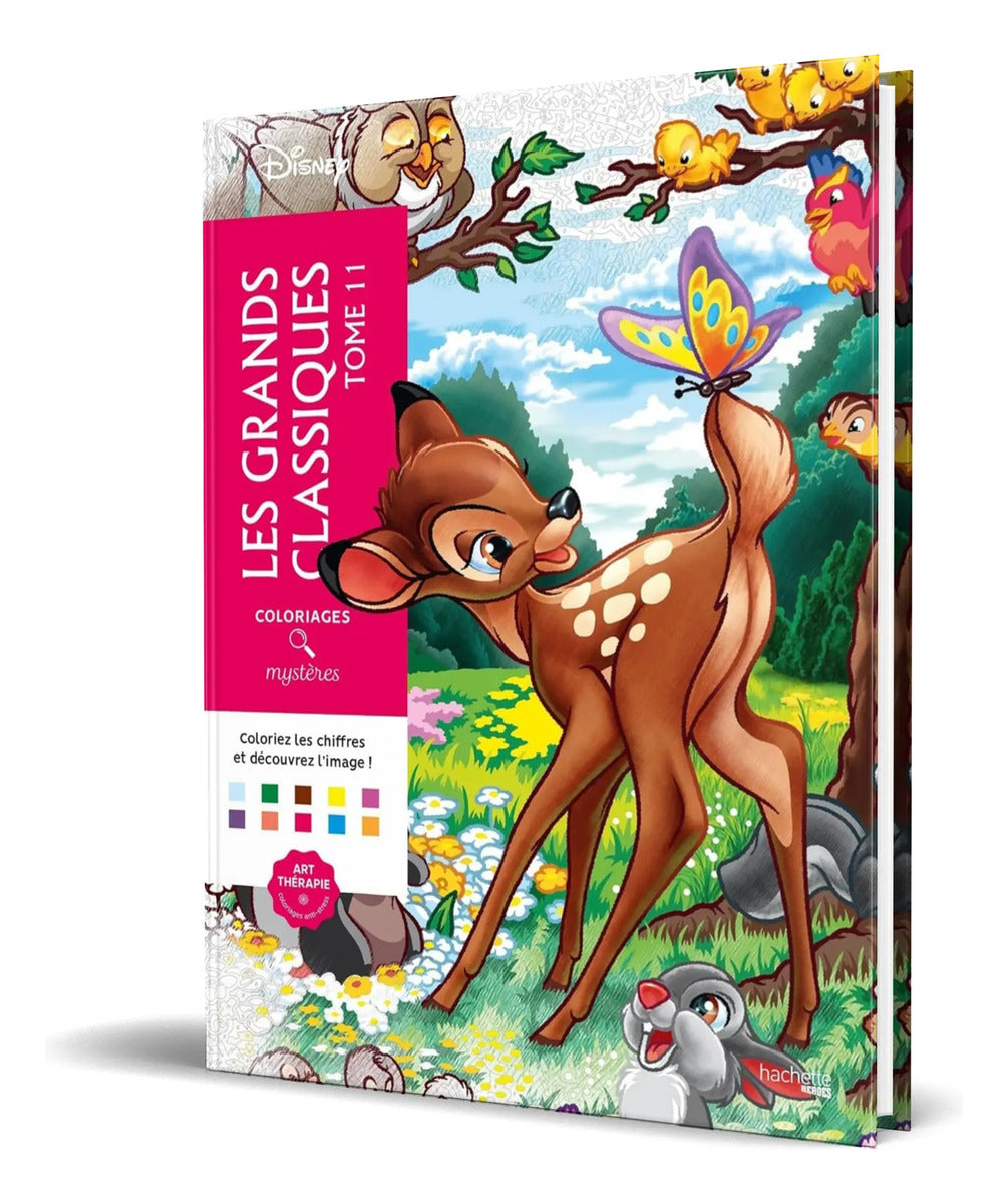 Portada de Libro Colore Y Descubre El Misterio [ Bambi ] Original