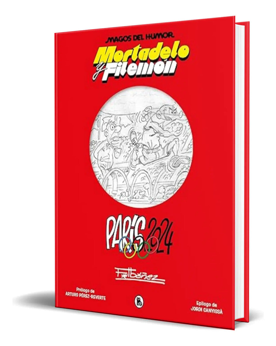 Portada de Libro París 2024 [ Mortadelo Magos Del Humor ] Original