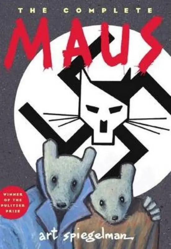 Portada de The Complete Maus / Art Spiegelman / Penguin Books Ltd