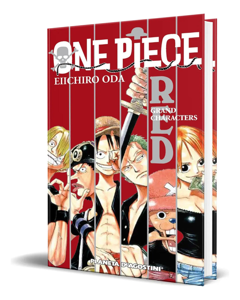 Portada de Libro One Piece Guía Vol.1 [ Red, Gran Characters ] Original