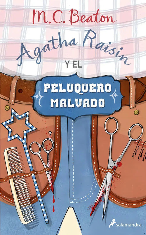 Portada de Agatha Raisin Y El Peluquero Malvado (agatha Raisin 8), De Beaton, M.c.. Agatha Raisin, Vol. 1. Editorial Salaman…