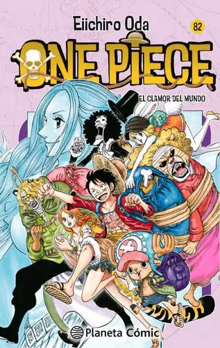 Portada de One Piece Nº 82, De Oda, Eiichiro. Editorial Planeta Cómic, Tapa Blanda En Español