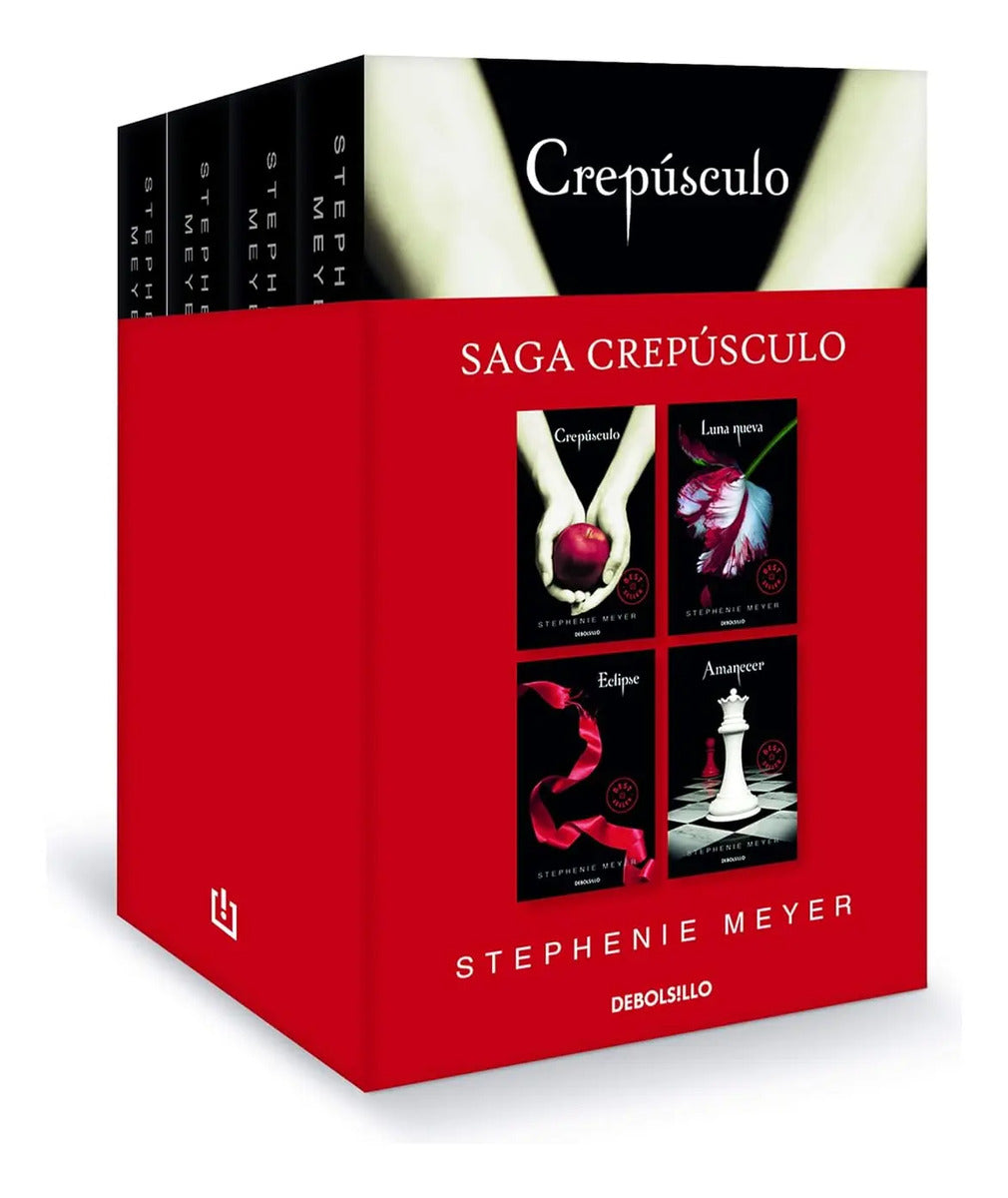 Portada de Libro Saga Crepúsculo [ Stephenie Meyer ] Original