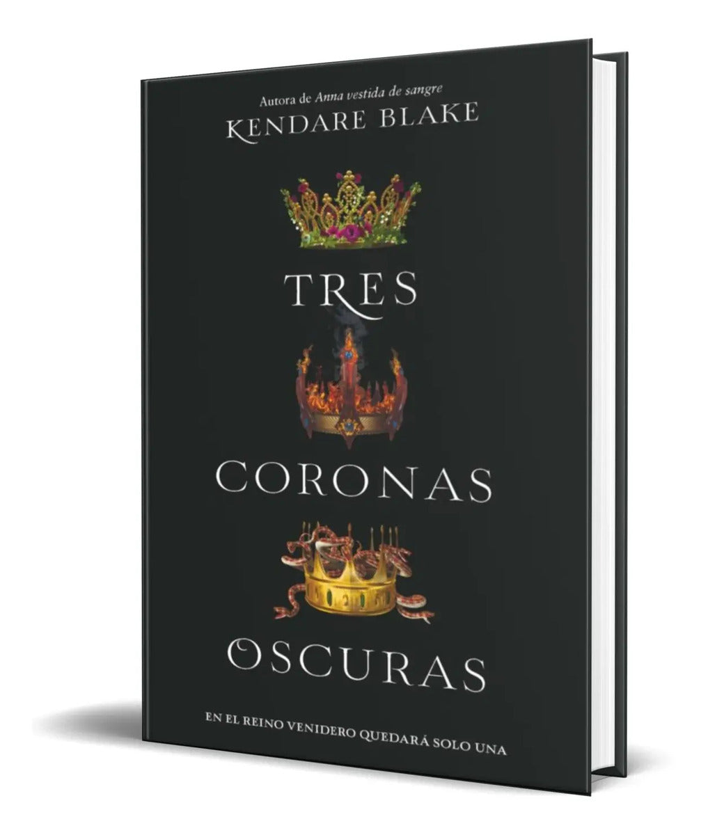 Portada de Libro Tres Coronas Oscuras [ Kendare Blake ] Original