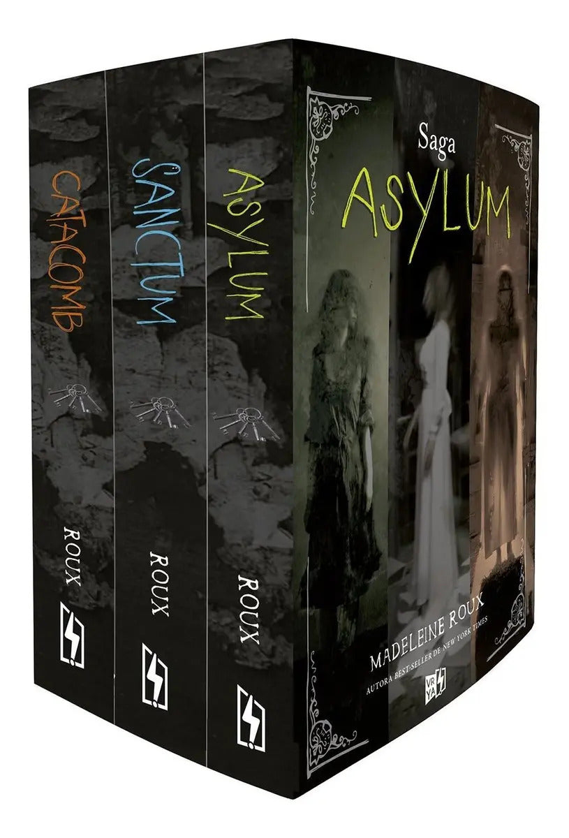 Portada de Pack Asylum + Sanctum + Catacomb, De Madeleine Roux. Asylum, Vol. 0.0. Editorial V&r, Tapa Blanda, Edición 1.0 En…