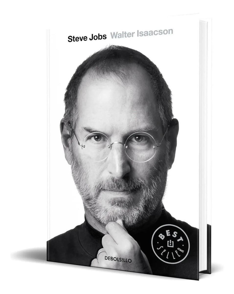 Portada de Libro Steve Jobs [ Walter Isaacson ] Original