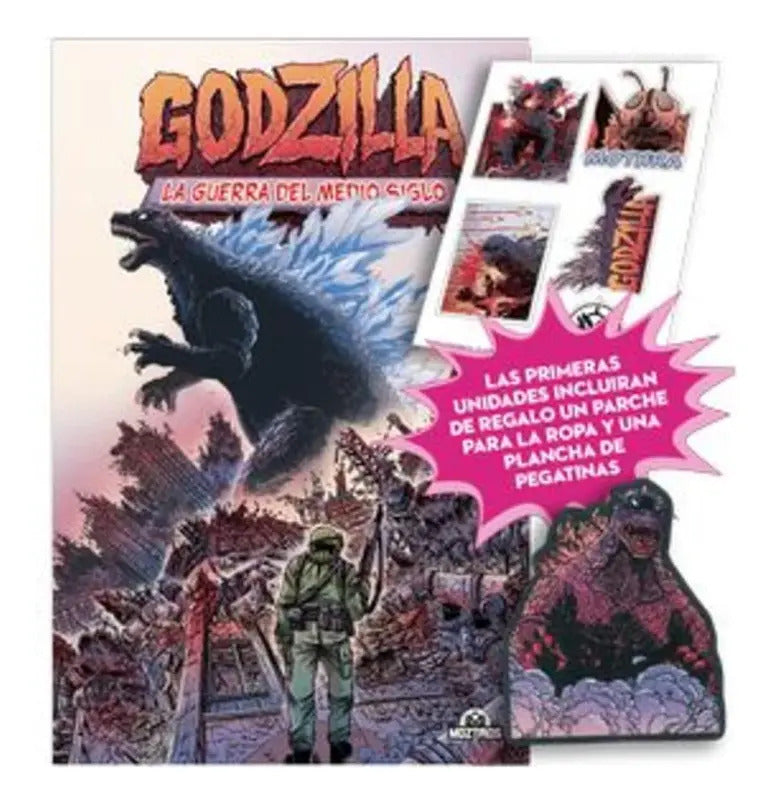 Portada de Libro Godzilla Vol.1 [ La Guerra Del Medio Siglo ] Original