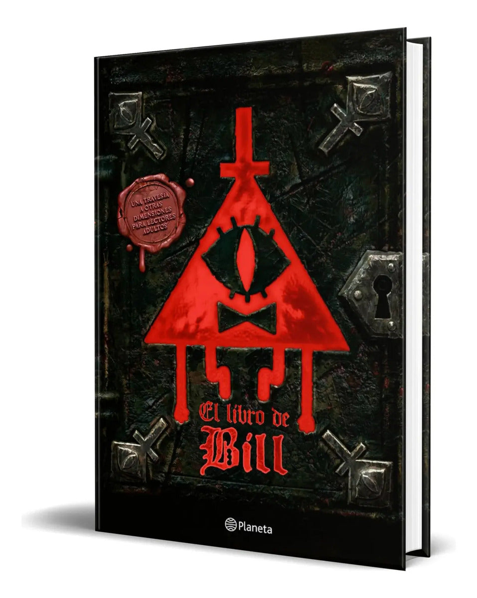 Portada de El Libro De Bill Gravity Falls [ Pasta Dura ] Original