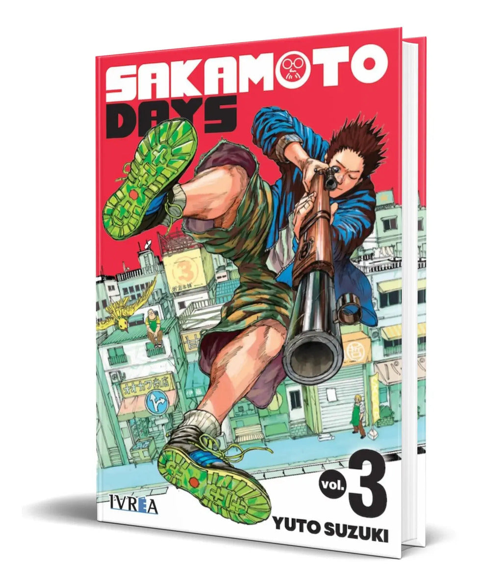 Portada de Libro Sakamoto Days Vol.3 [ Ayuto Suzuki ] Original