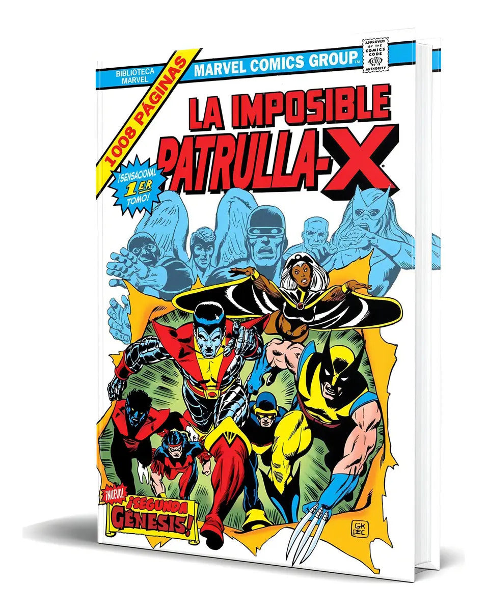Portada de Cómic La Imposible Patrulla-x Vol.1 [ John Byrne ] Original: Segunda Génesis, De John Byrne. Biblioteca Marvel, V…