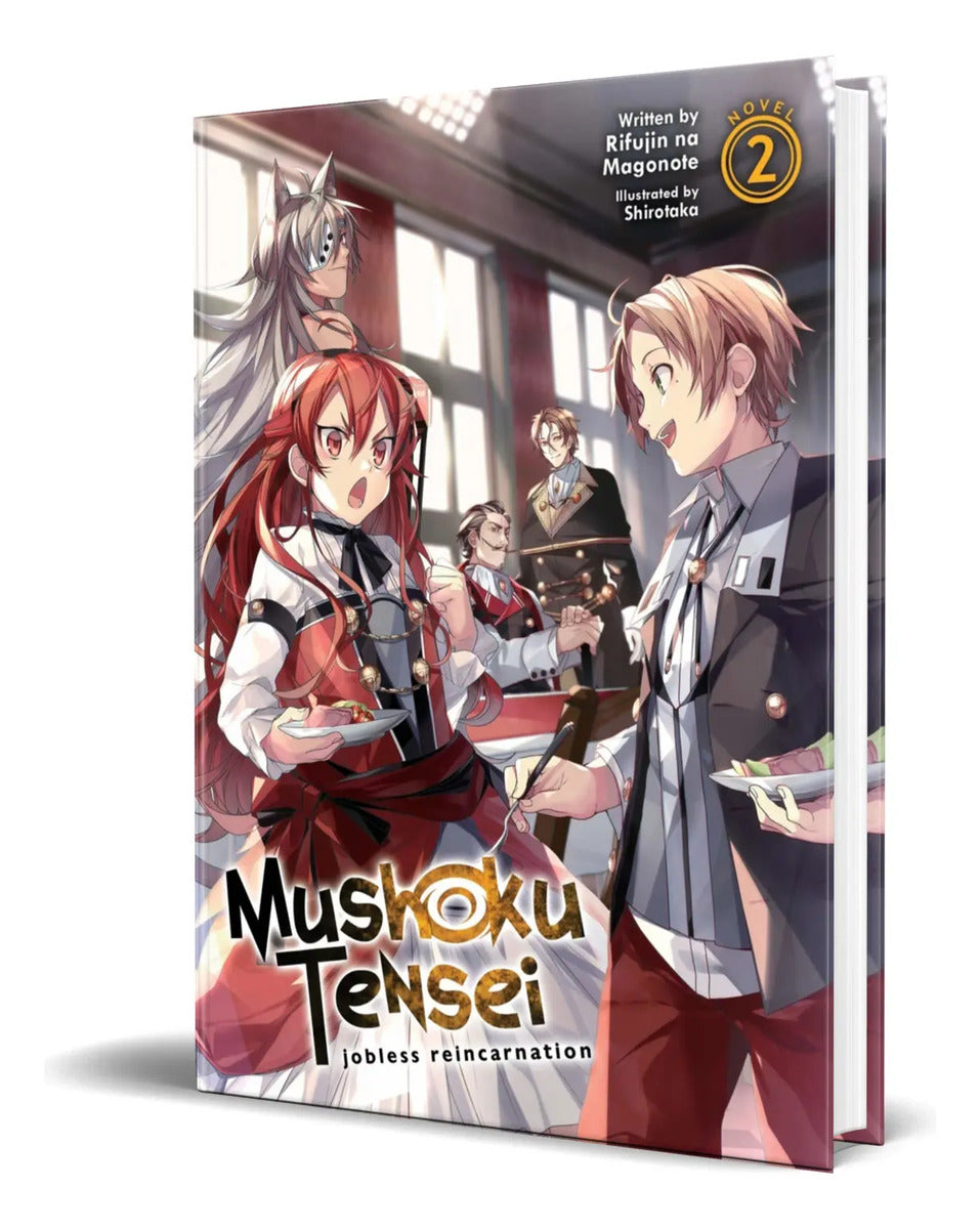 Portada de Libro Mushoku Tensei Vol.2 [ Rifujin Na Magonote ] Original