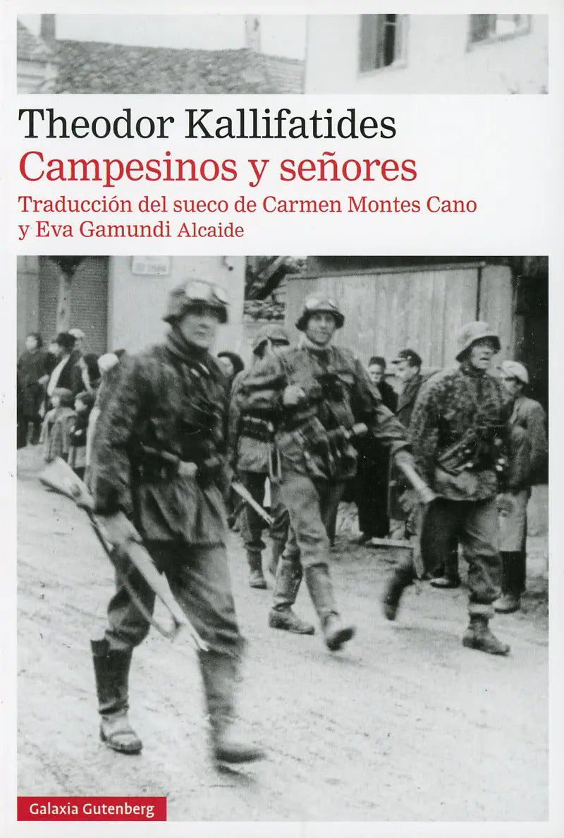 Portada de Campesinos Y Señores: , De Kallifatides, Theodor., Vol. 1. Editorial Galaxia Gutenberg, Tapa Pasta Blanda, Edició…