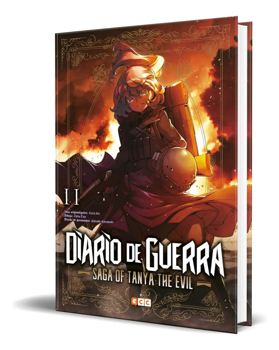 Portada de Libro Diario De Guerra [ Saga Of Tanya The Evil Vol.11 ]